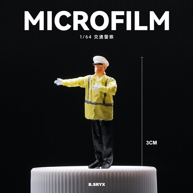 1/64 Figure Model Sexy Girl Model Boy Model City Street Mini Scene Doll