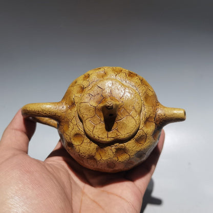 Chinese Yixing Zisha Clay Handmade Exquisite Kung Fu Tea Set Teapot 品名供春壶 底款：张成秀