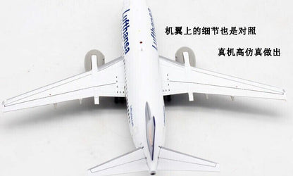 1:200 JC Wings Lufthansa BOEING 737-500 Passenger Plane Diecast Aircraft Model