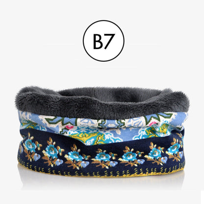 Womens Dual-purpose Boho Scarf Hat Baggy Slouchy Beanie Hat Headwear Chemo Cap
