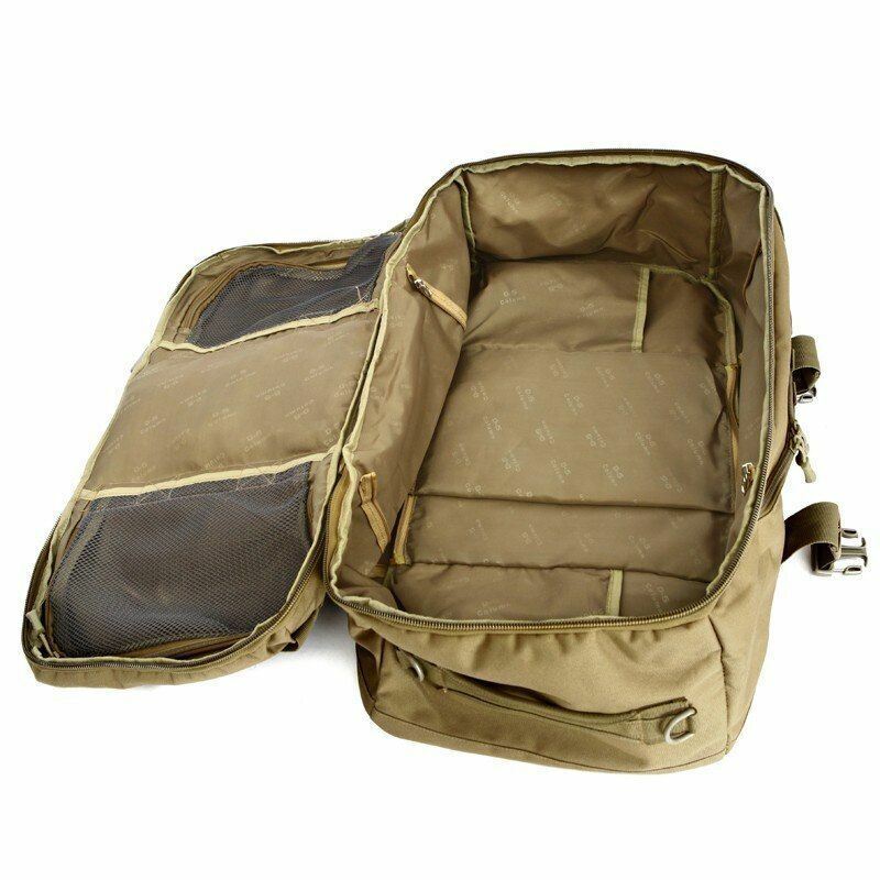 60L Tactical Backpack Camping Hiking Trekking Bag 900D Waterproof Travel Outdoor