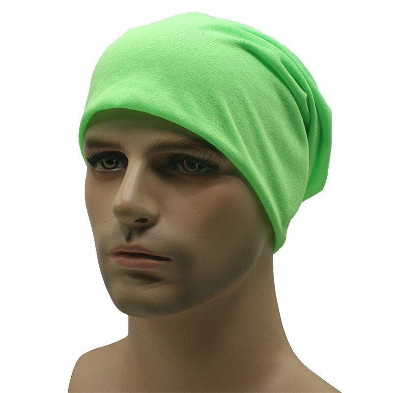 Fashion Bonnet Hat Autumn Knitted Solid Color Beanie Spring Casual Soft Turban