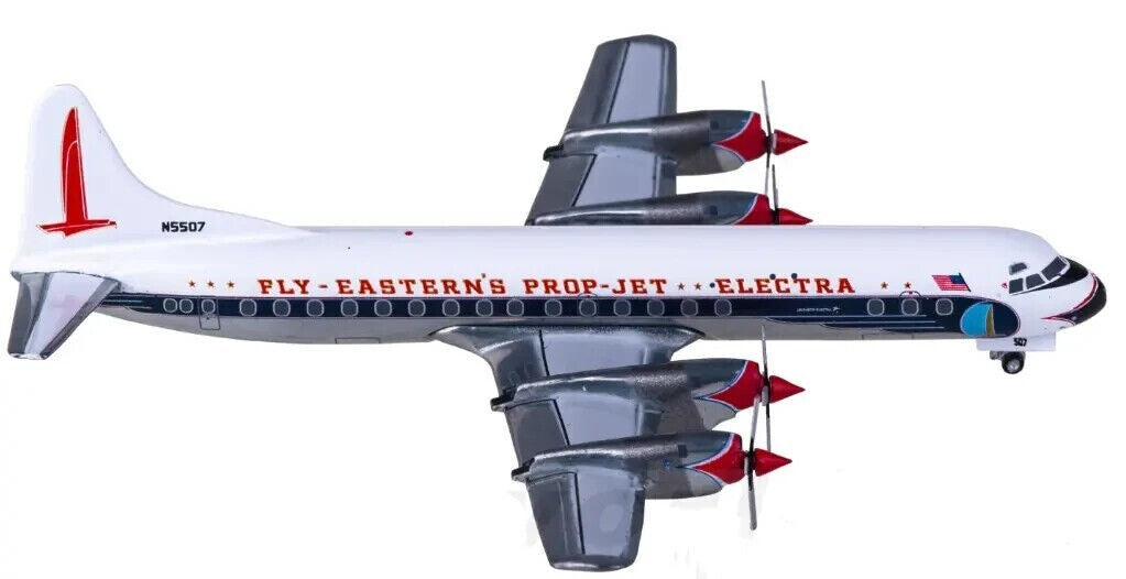 1:400 GeminiJets Eastern AirLines Lockheed L-188A Electra Airplane Diecast Model