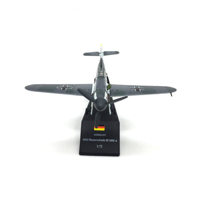 1/72 WW2 BF109 Military Fighter Aircraft Model Simulation Airplane Collection