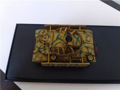 3R WWII German Panzer III Ausf.N tank with crew 1/72 ABS Tank Pre-builded Model