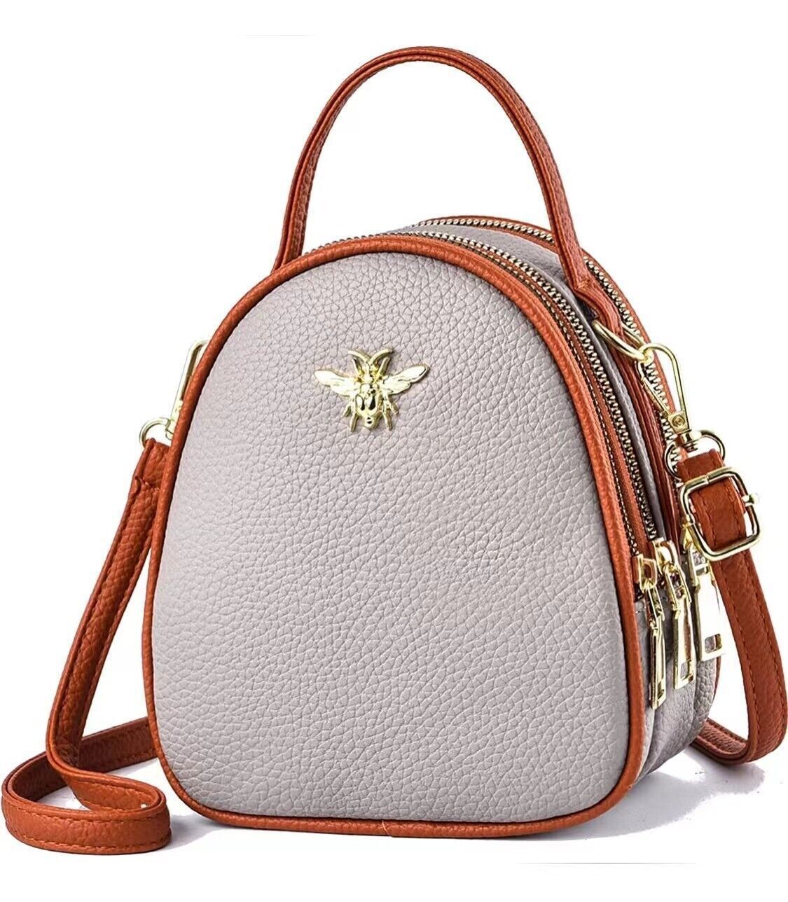 Women Shell Handbag Shoulder Crossbody Bag PU Satchel Quilted Purse Tote Gift
