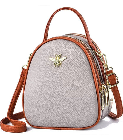 Women Shell Handbag Shoulder Crossbody Bag PU Satchel Quilted Purse Tote Gift