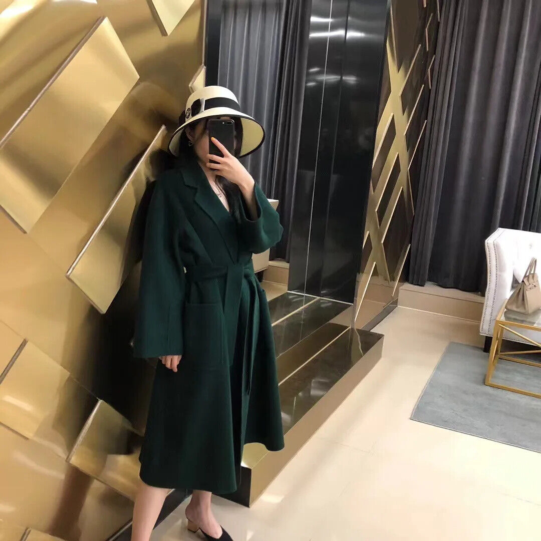 Wool Coat Female Women's Cashmere Coat Autumn Winter Cashmere Coat