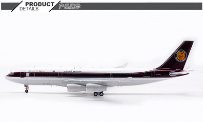 1:200 InFlight State of Qatar Airbus A340-200 Airplane Diecast Aircraft Model