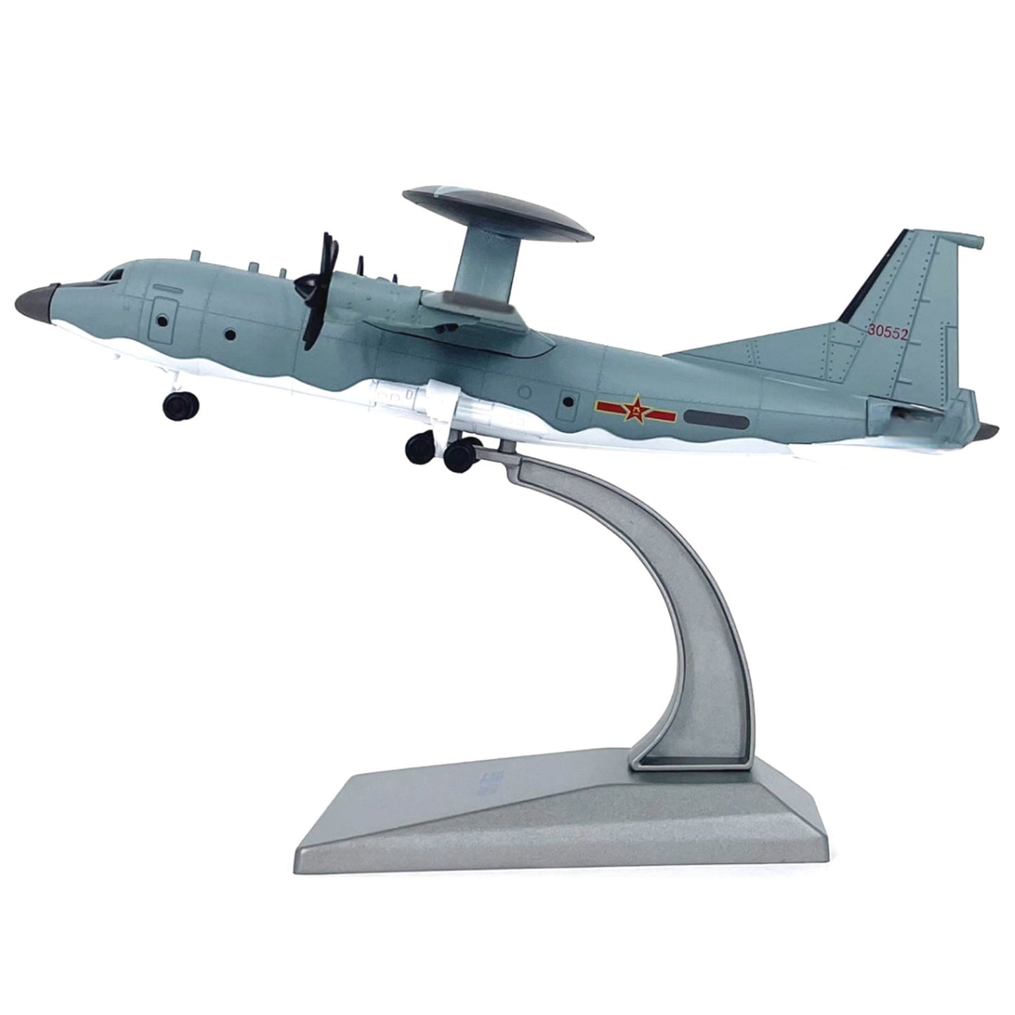 Alloy 1/200 Scale China KJ-500 Aircraft Finished Model Plane Toys Decor Display