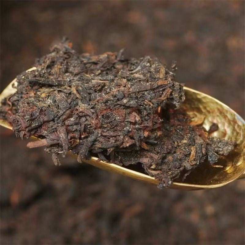 1000g Guangxi Wuzhou Liubao Tea Premium Golden Rice Fragrance Basket Dark Tea