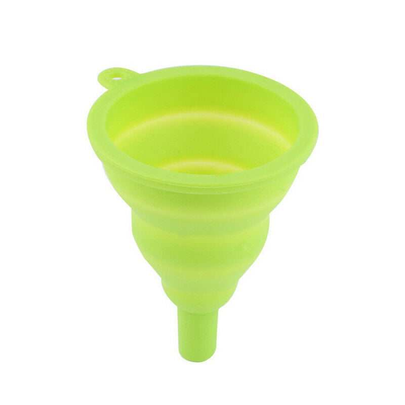 YGS-Y053 Quality 1pc Mini Silicone Gel Foldable Collapsible Hopper Kitchen cook
