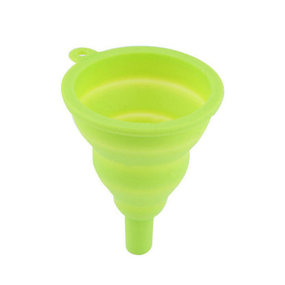 YGS-Y053 Quality 1pc Mini Silicone Gel Foldable Collapsible Hopper Kitchen cook