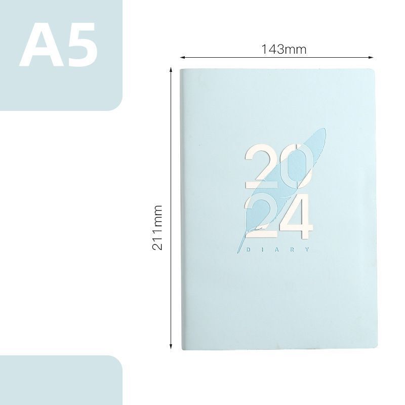 2024 Planner Notebooks A5 Agenda Journals Kawaii Notepad Diary Weekly To Do List