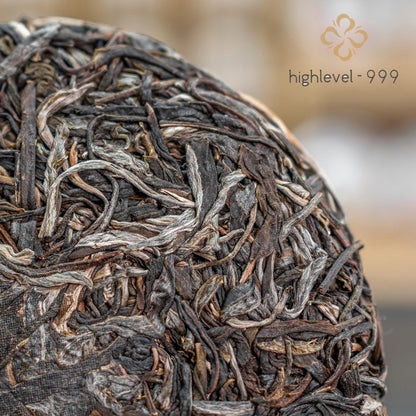 200g Raw Puer Tea Cake Mansong Yunnan Big Tree Compressed Sheng Puer Tea