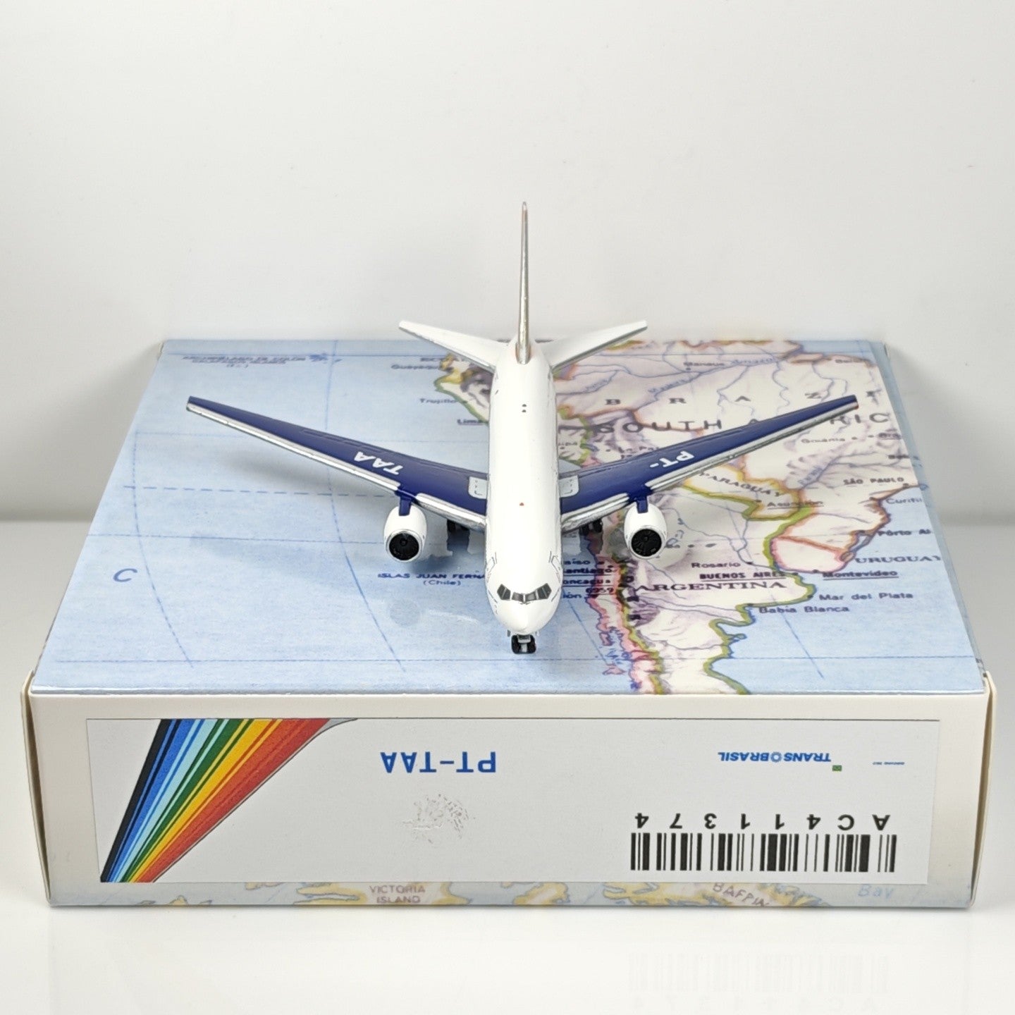 1:400 Aeroclassics Transbrasil B767-200 PT-TAA Passenger Plane Diecast Model