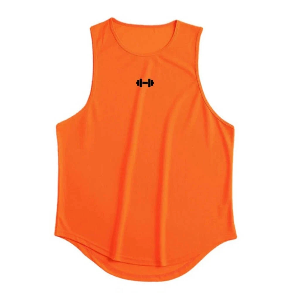 Men’s Gym Tank Top Quick-Dry Sleeveless Sports Vest
