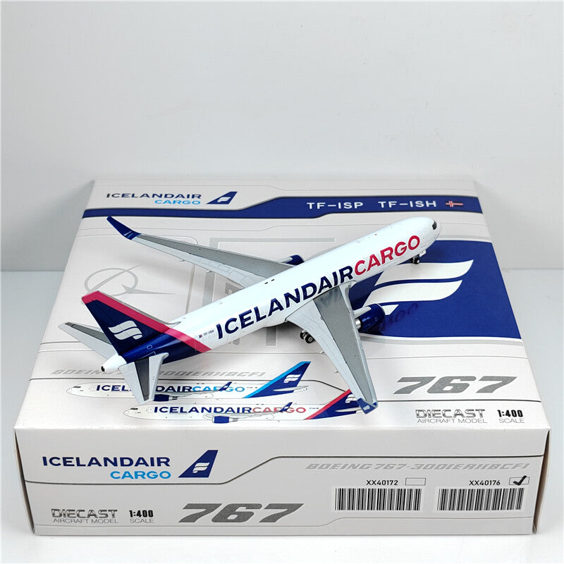 1:400 JC Wings ICELANDAIR CARGO BOEING B767-300ER Airplane Diecast Model