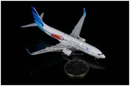 1:400 Phoenix Garuda Indonesia BOEING 737-800 Passenger Airplane Diecast Model