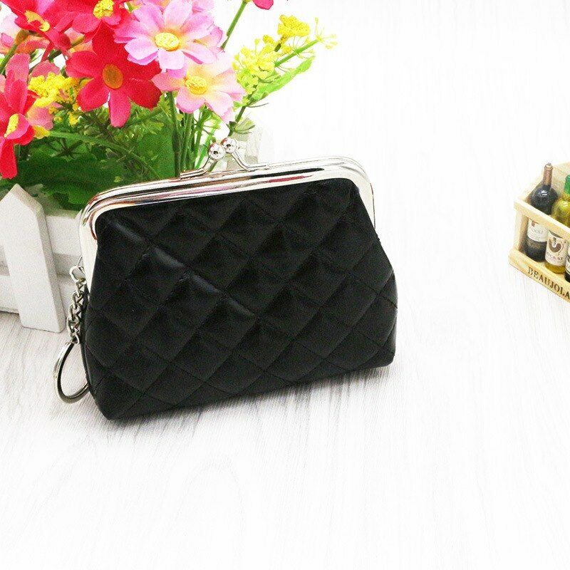 Female Pouch Bag Card Money Clutch Bag Leather Wallet Women's Small Coin Purse
