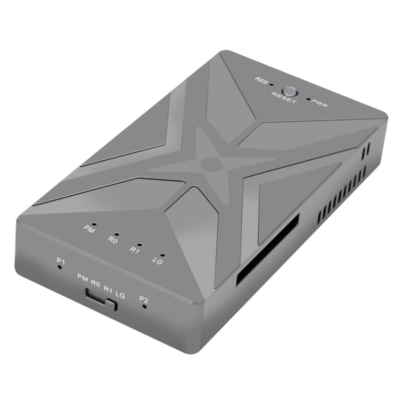 1 PC RAID Dual Bay M.2 NVME SSD Case 20Gbps Hard Disk Enclosure Accessories