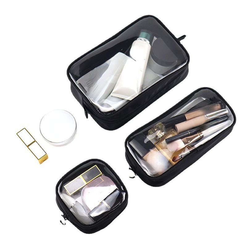 Waterproof Travel Cosmetic Bag Toiletry Transparent Makeup Storage Bag Organizer
