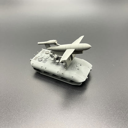 1/144 E100 V1 Cruise Missile Launch Vehicle Tank V1 Missile Launch Vehicle Model