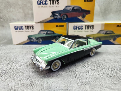 1:43 Diecast 1955 Studebaker Metal Car Model Toy Diecast Gift Collection