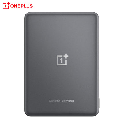 OnePlus Slim Magnetic Power Bank 5000mAh — 9.8mm Thin,10W Qi, MagSafe Style,19Wh