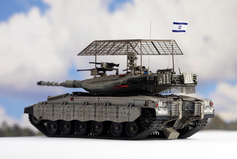 1:72 88MODEL Israel MERKAVA 3D 11C Main Tank Military Vehicle Resin Metal Model