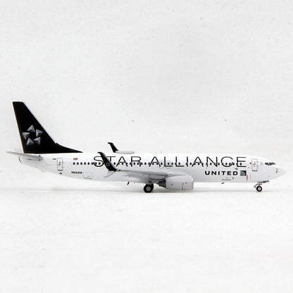 1:400 Panda UNITED STAR ALLIANCE BOEING 737-800 Passenger Airplane Diecast Model