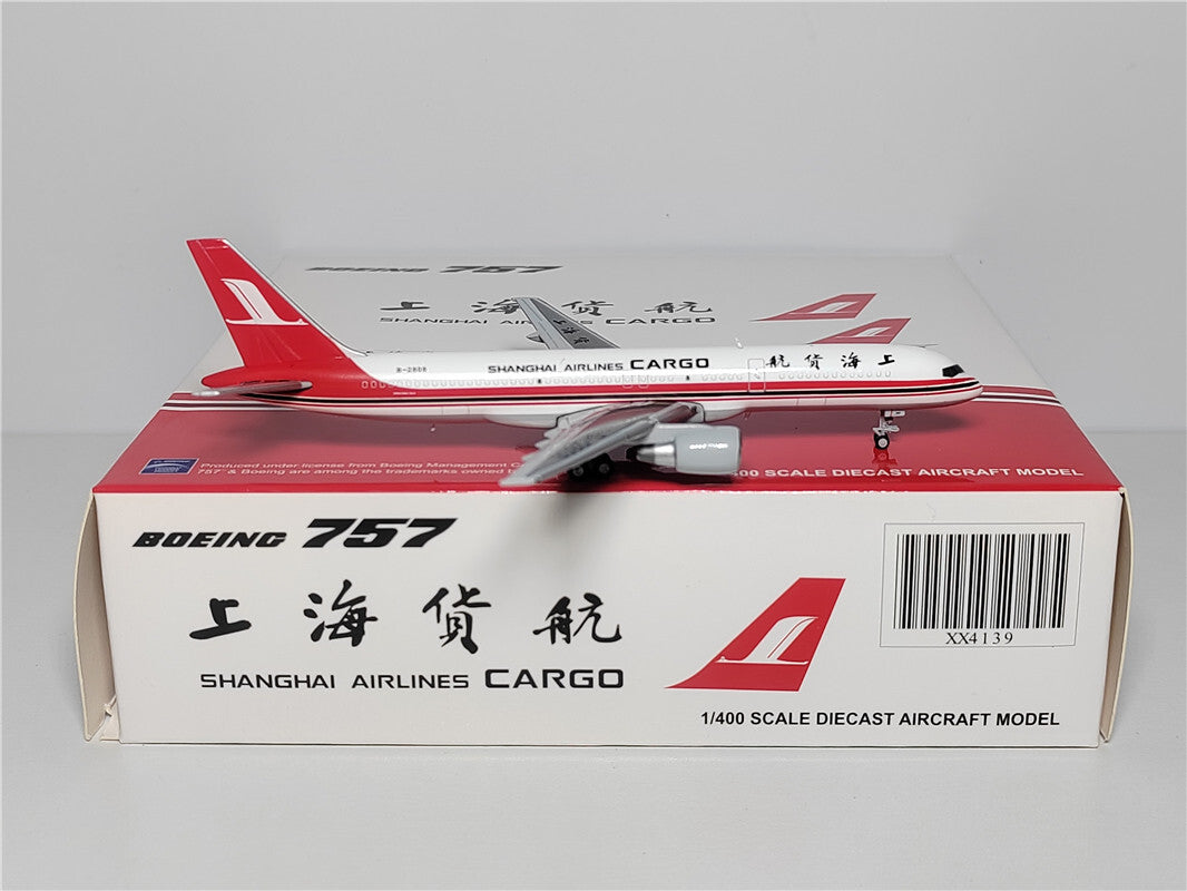 1:400 JC Wings SHANGHAI AIRLINES CARGO B757-200F Airplane Diecast Aircraft Model