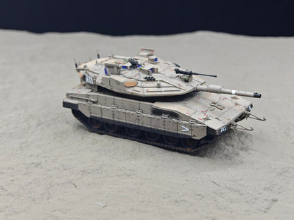 3D Printed 1/72 Israel Mekawa 4M Main Battle Tank Finished Product
