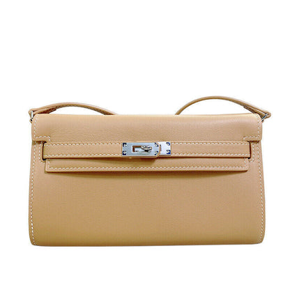 Mini Flap Real Leather Envelope Phone Wallet Shoulder Bag Clutch Crossbody Purse