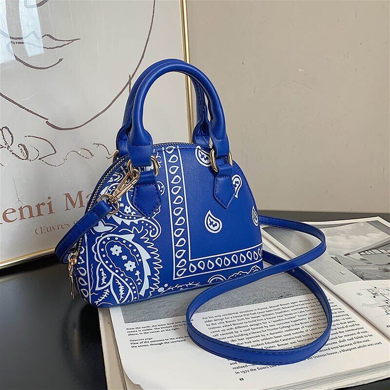 PU Leather Small Crossbody Shoulder Bag Women Handbags Ladies Flower Hats