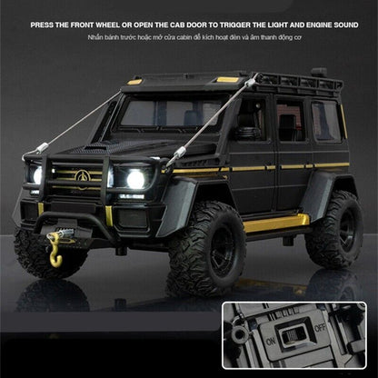1:24 Mercedes Benz G 550 Diecast Model Car SUV Off-road Vehicles Collection Toys