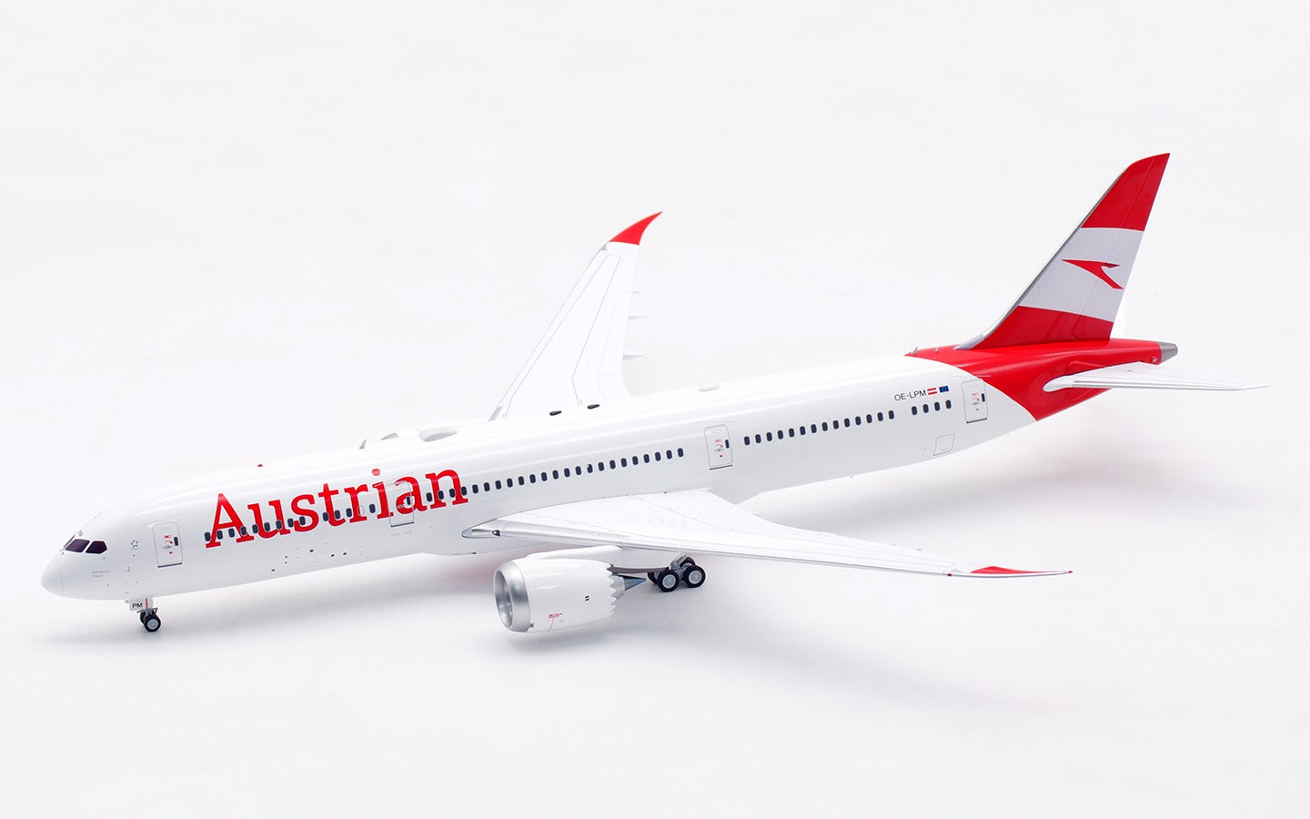 1:200 InFlight Austrian B787-9 Passenger Airplane Diecast Aircraft Model