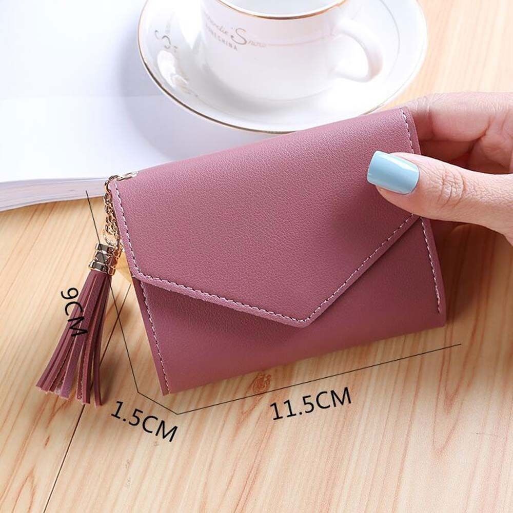 Fashion Women Ladies PU Leather Purse Money Wallet Clutch Card Bag Holder Gift