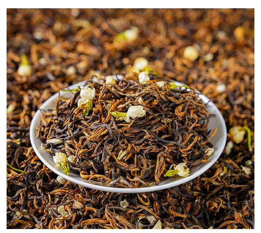 YunNan FengQing Jasmine DianHong Black tea MoLi Hua DianHong black tea