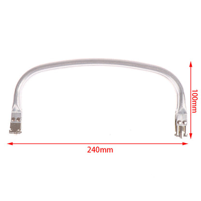Cloud Doctor Purse Frame Metal Aluminium Tube Frame Bag Handle Clutch Bag Par JL