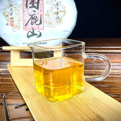 357g Yunnan Pu'er Tea Sleepy Deer Mountain Famous Tea Pu'er Raw Tea Cake 12.59oz