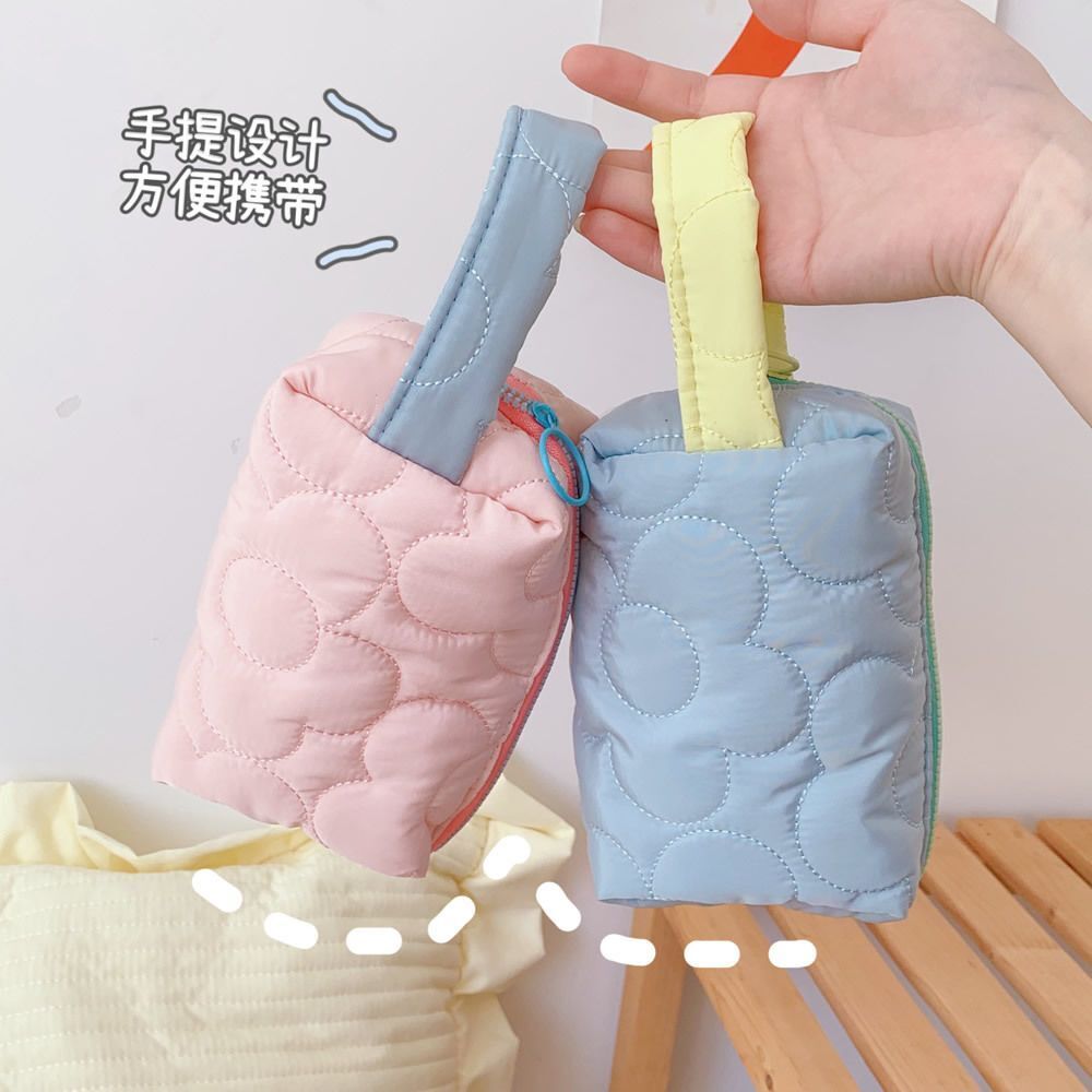 Cosmetic Storage Bag Makeup Organizer Handbag Stationery Bag Traveling 9*17*9 CM