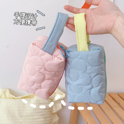 Cosmetic Storage Bag Makeup Organizer Handbag Stationery Bag Traveling 9*17*9 CM
