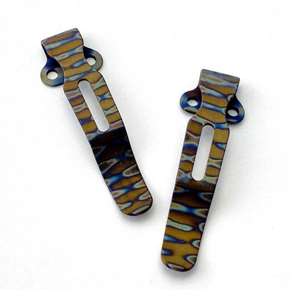 1 Pc Custom Made Titanium Alloy Backclip for Benchmade Bugout 535 Knives
