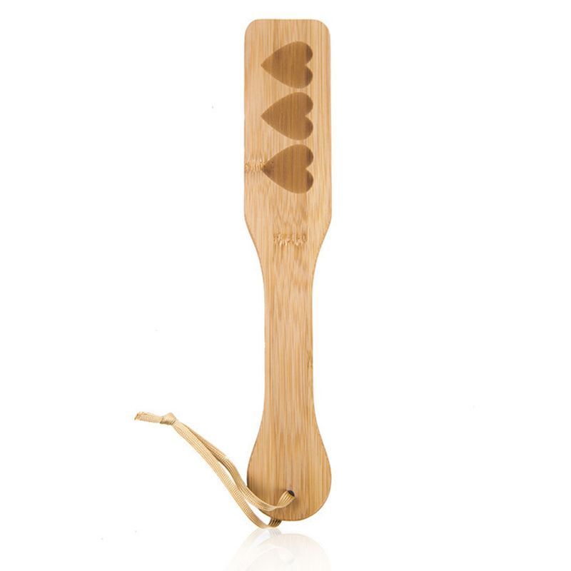 Wooden Paddles Bamboo Wood W/ Laser Inscription Light Play Equestrian Riding Bat