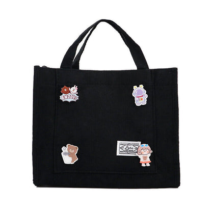 Luxury Casual Women Tote Shoulder Bag Canvas Crossbody Bags Handbags Messenger