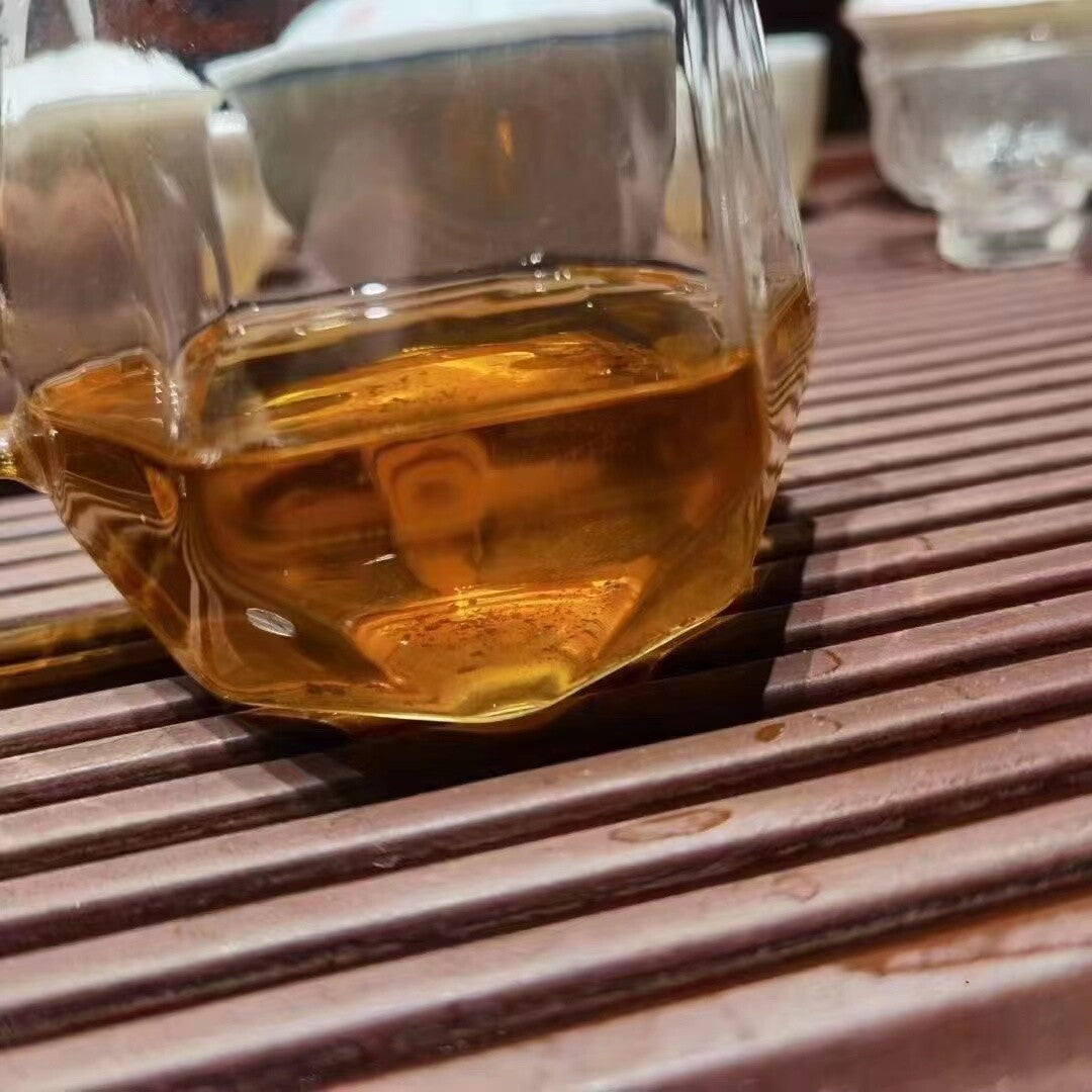 357g Yunnan Old Raw Puerh Cake Tea Collection 8678 2009 Aged Pu-erh Raw Tea Cake