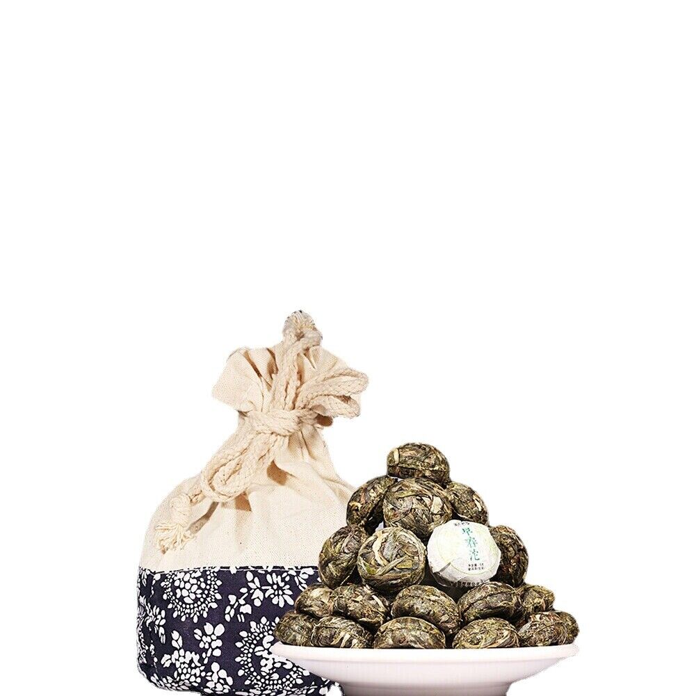 500g Yunnan Pu'er Tea Natural Healthy China HerbalTea 新益号 云南普洱茶生茶小粒装生普早春沱小沱茶