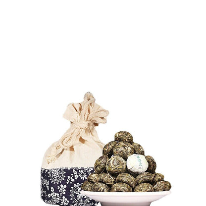 500g Yunnan Pu'er Tea Natural Healthy China HerbalTea 新益号 云南普洱茶生茶小粒装生普早春沱小沱茶
