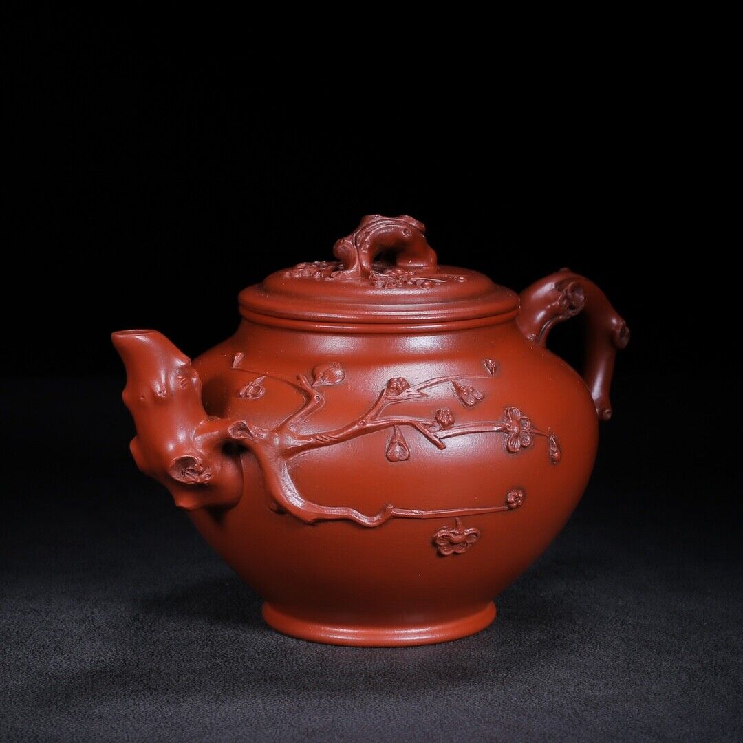 Chinese Yixing Zisha Clay Handmade Exquisite Teapot （报春 底款：朱可心）